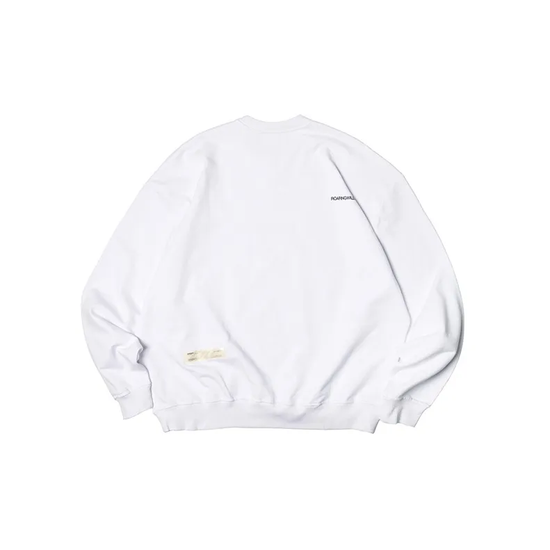 ROARINGWILD Sweatshirts Unisex White-1