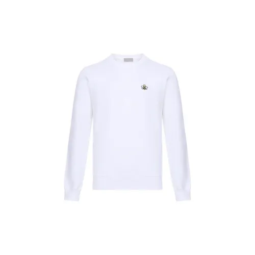 Kaws DIOR Quarterly New Products Sweatshirts Unisex White