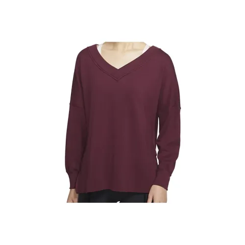 Nike Sweatshirts Women's Night Brown Red