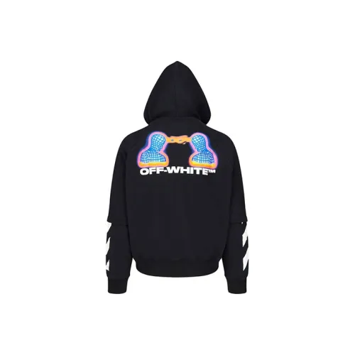 OFF-WHITE Thermo Double Sleeve Hoodie 