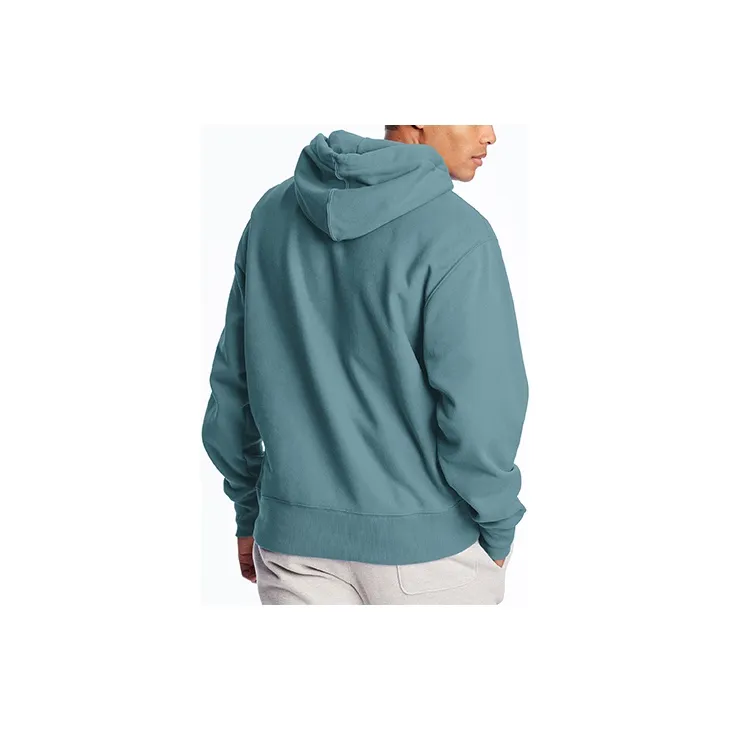 Champion Hooded Other Sweatshirt Men's Turquoise-1