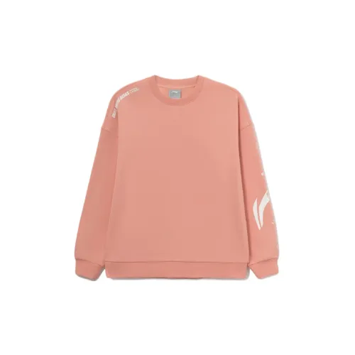 LINING Training Series Sweatshirts Unisex Orange Pink