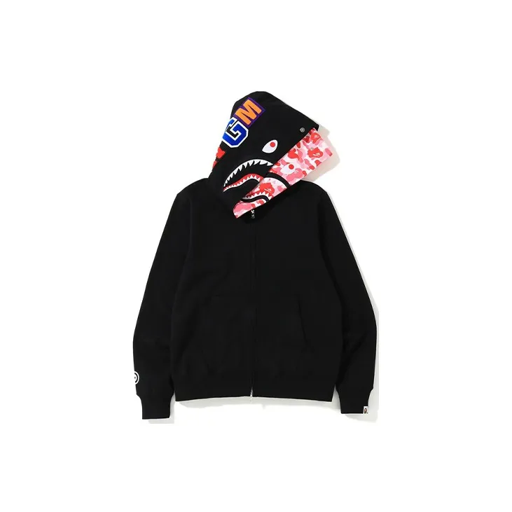 A BATHING APE Abc Shark Full Zip Double Hoodie-4