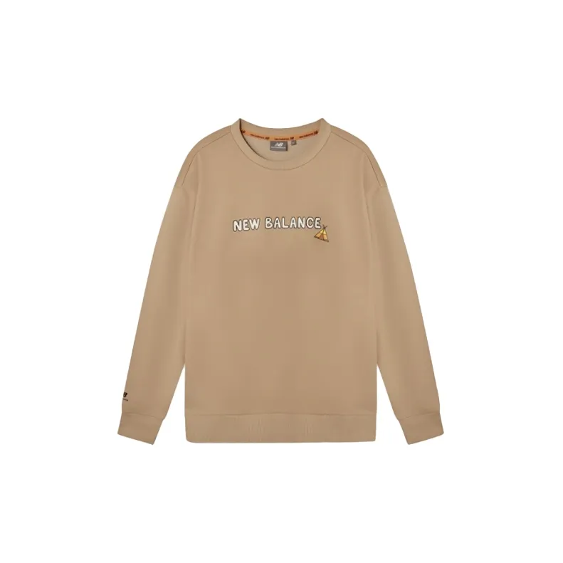 New Balance Sweatshirts Unisex Brown-1