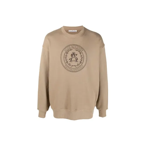 Acne Studios Sweatshirts Men Light Brown