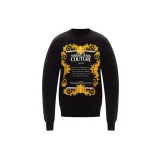 VERSACE JEANS COUTURE Sweatshirt Men's Black M