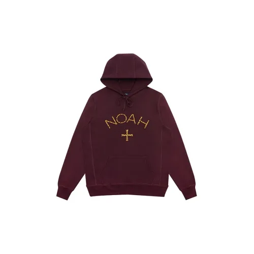 NOAH Sweatshirts Unisex Burgundy