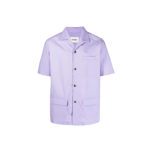 NANUSHKA Shirts Men Purple