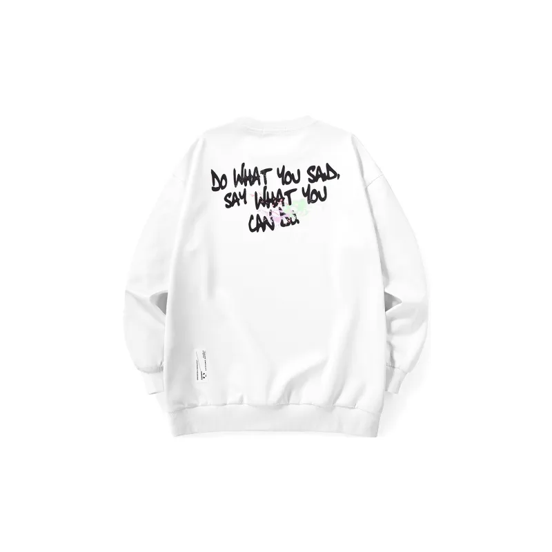GENANX Crew Neck Loose Fit Sweatshirt Unisex-6