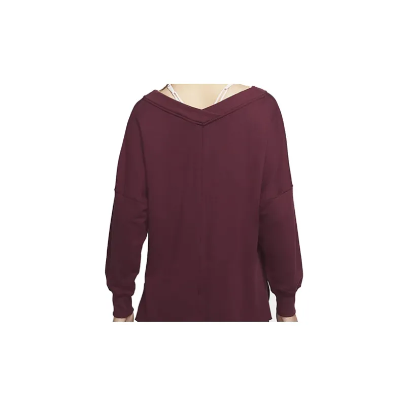 Nike Sweatshirts Women's Night Russet Red-1
