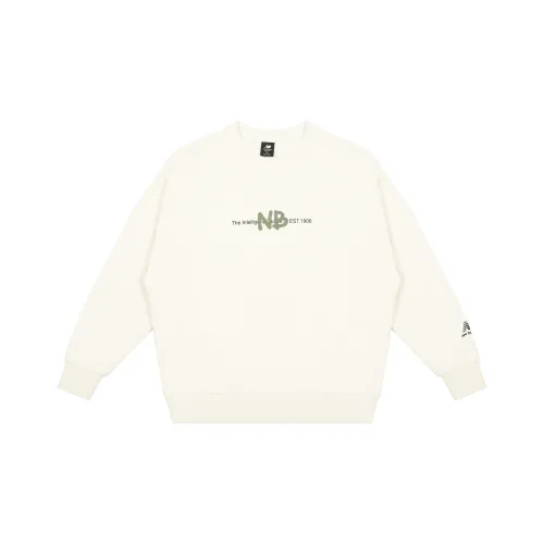 New Balance Sweatshirts Men Ivory