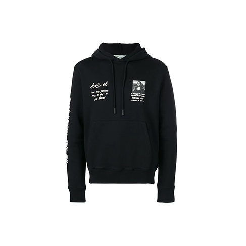 OFF WHITE Basquiat Graphic Hoodie POIZON