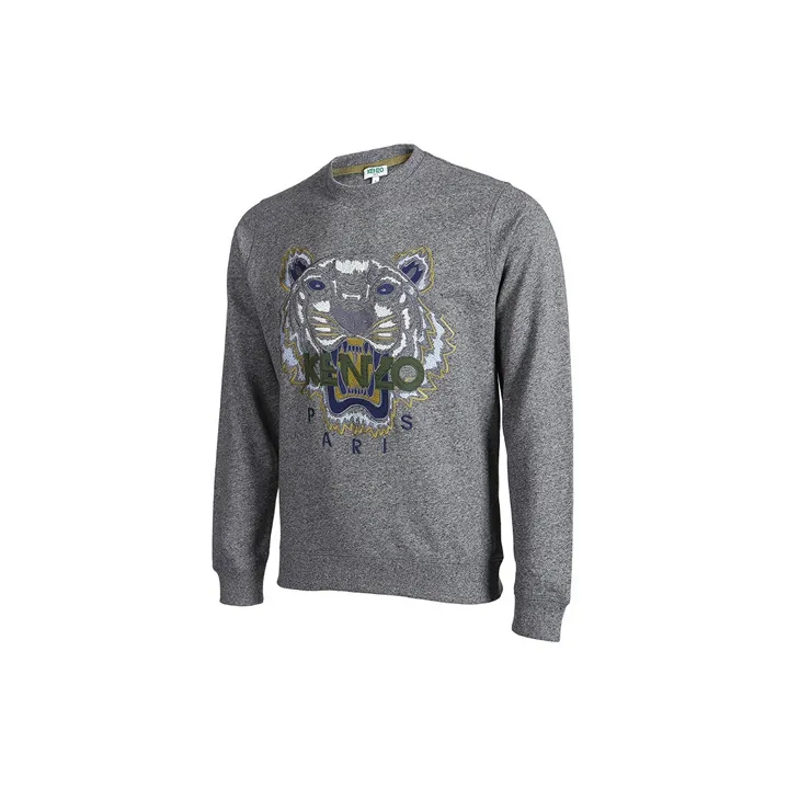 KENZO Sweatshirts Men Gray-2