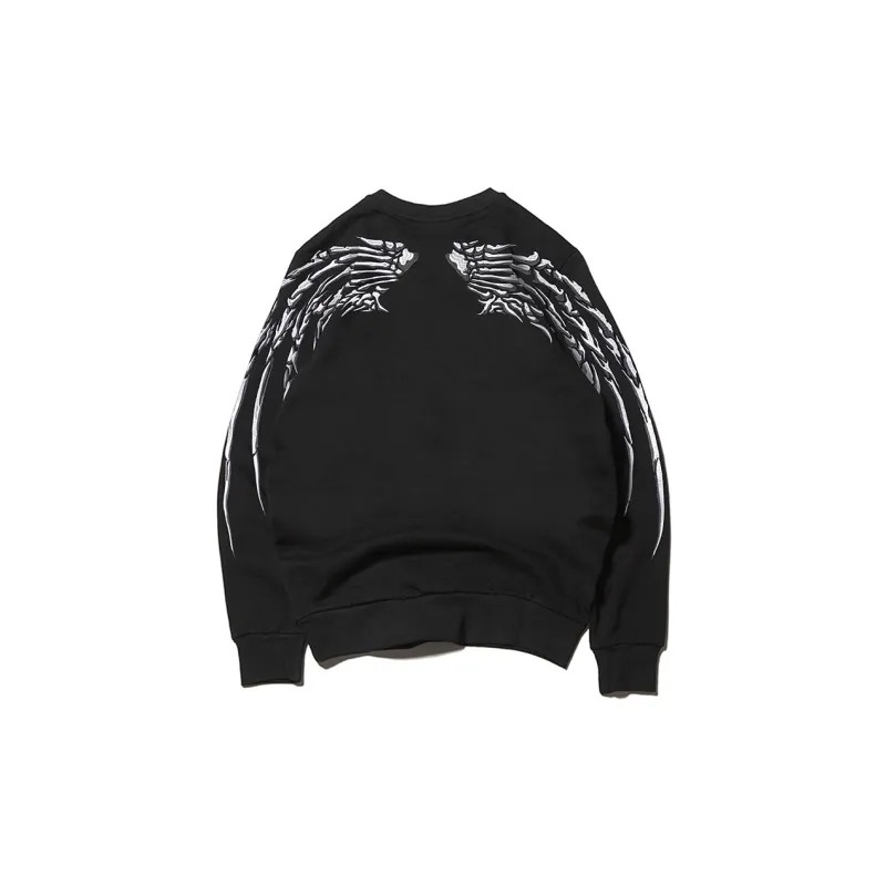 MIRACLE KILL Crew Neck Loose Fit Regular Sweatshirt Unisex-5