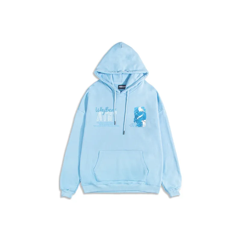 Athief Hooded Loose Fit Regular Sweatshirt Unisex-6