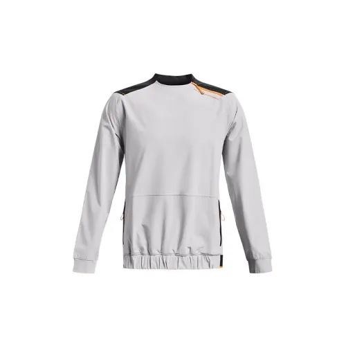 Under Armour Stretch Sweatshirts Men Halo Gray