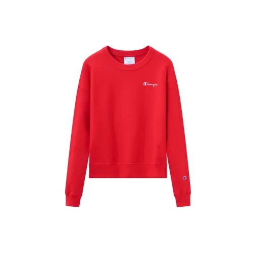 Champion Sweatshirts Unisex Red