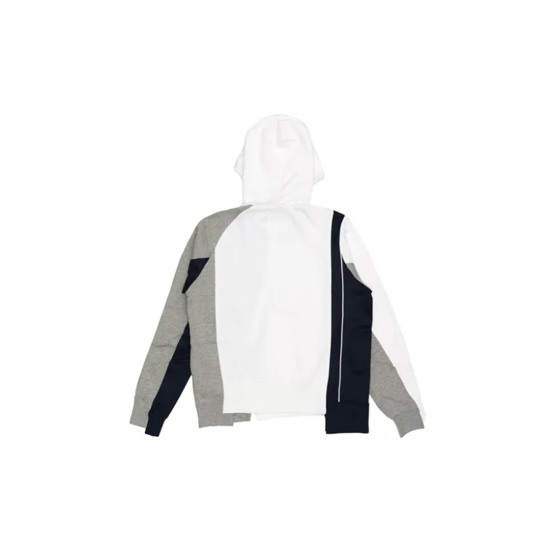 Nike X Sacai Double Zip Hoodie 'Canyon Gold/Obsidian'-1
