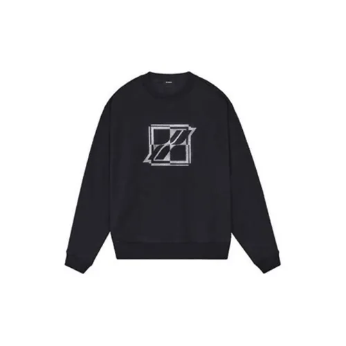 WE11DONE Sweatshirts Unisex Black