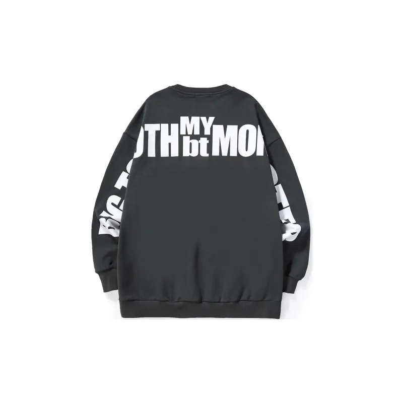 Bt Crew Neck Loose Fit Regular Sweatshirt Unisex-6