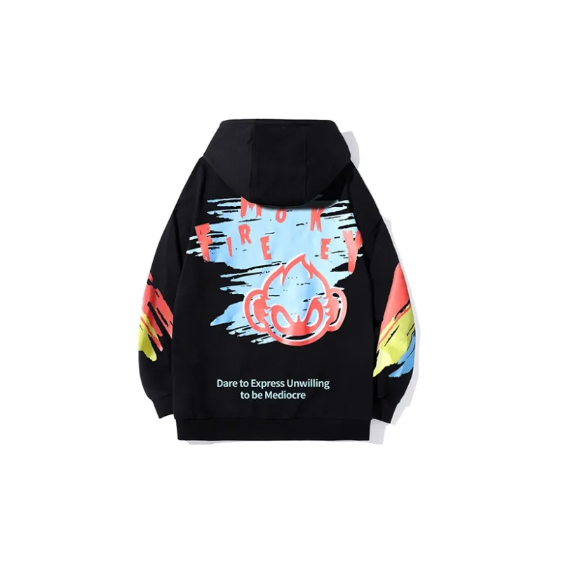 FireMonkey Hooded Loose Fit Sweatshirt Unisex-7
