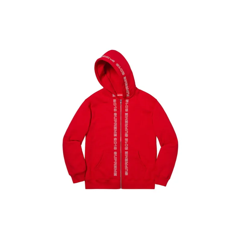 Supreme Topline Zip Up Sweatshirt-1