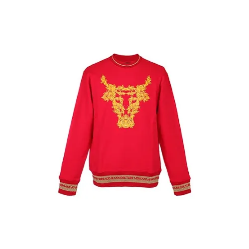 VERSACE JEANS COUTURE Sweatshirts Men Red