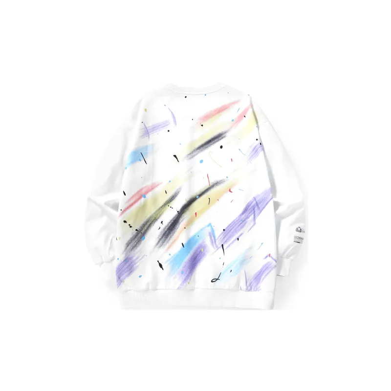 GENANX Crew Neck Loose Fit Regular Sweatshirt Unisex-6