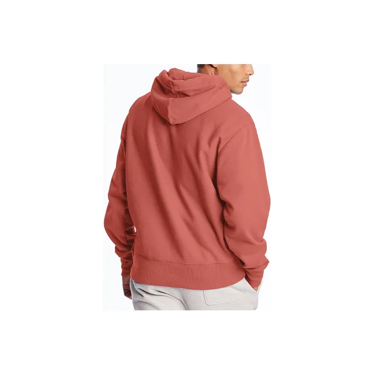 Champion Hooded Regular Sweatshirt Men's Pink-1