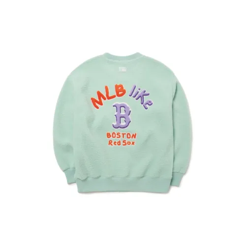 MLB Sweatshirts Unisex Mint Green