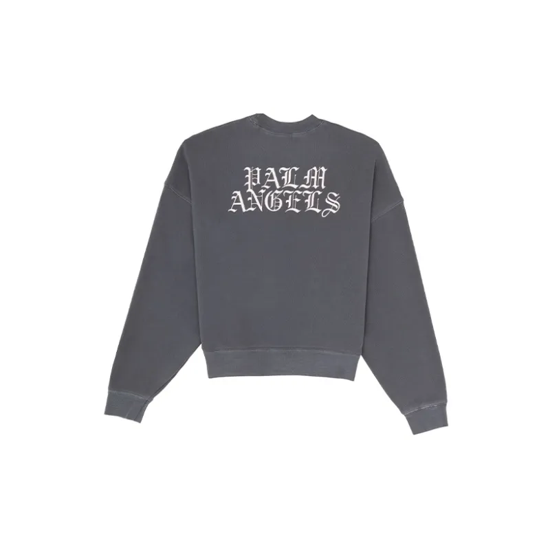 PALM ANGELS Burning Head Crewneck-1