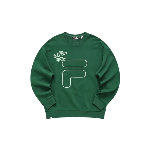 FILA FUSION Sweatshirts Unisex Pine Needle Green