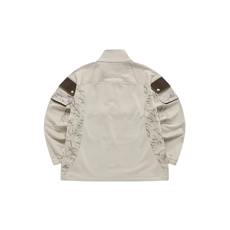 White Mountaineering X FILA FUSION Sweatshirts Men Skin Gray-1