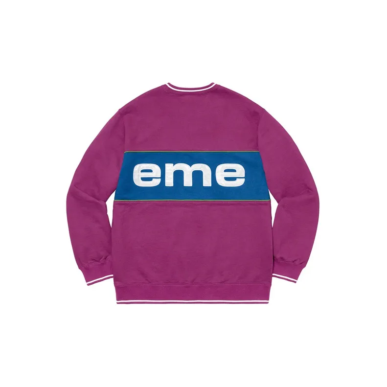 Supreme Piping Crewneck-1