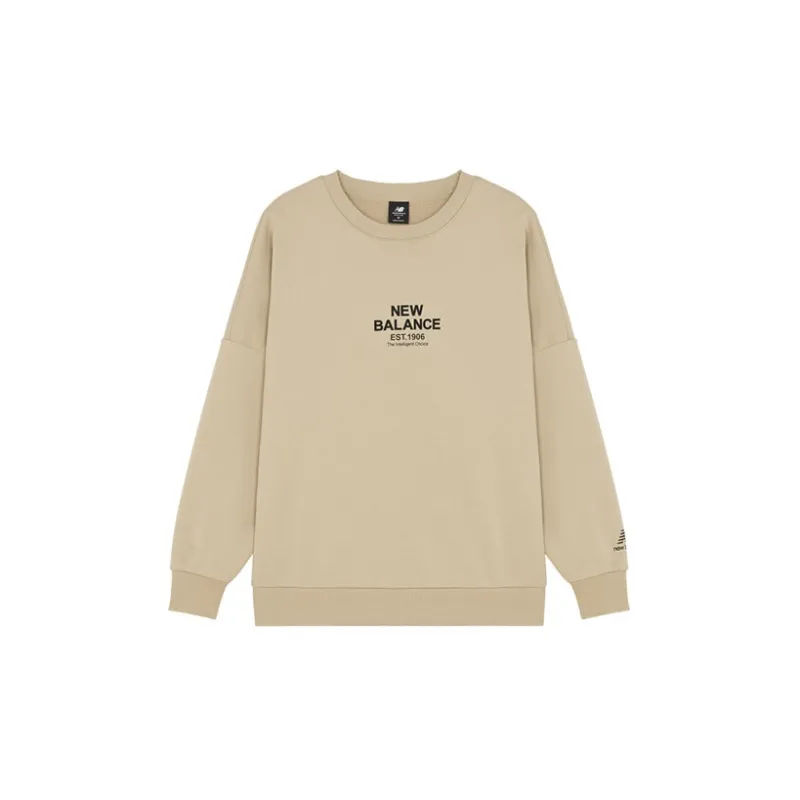 New Balance Sweatshirts Men Khaki-1