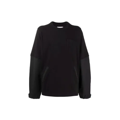 Sacai Sweatshirts Men Black