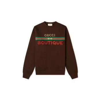 GUCCI SS20 Sweatshirt Men's Brown