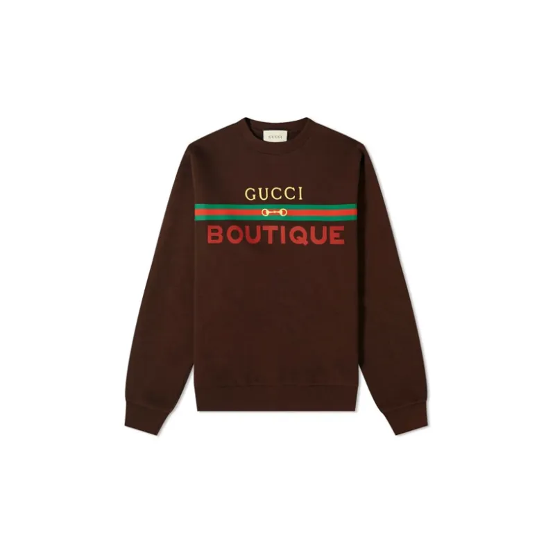 GUCCI SS20 Sweatshirt Men's Brown-0