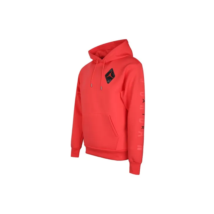 Jordan Sweatshirts Men Orange Red-2