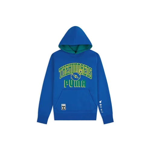 The Hundreds X PUMA Sweatshirt Men Blue/Green