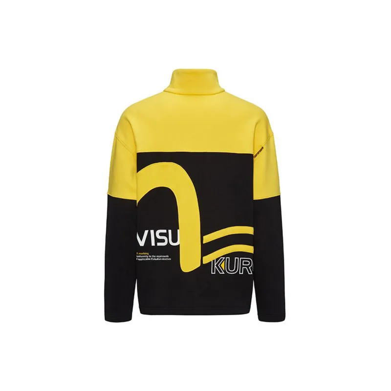 EVISU Sweatshirts Men Yellow/Black-1