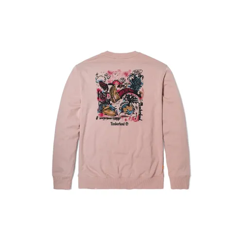 Timberland Sweatshirts Unisex Light Pink