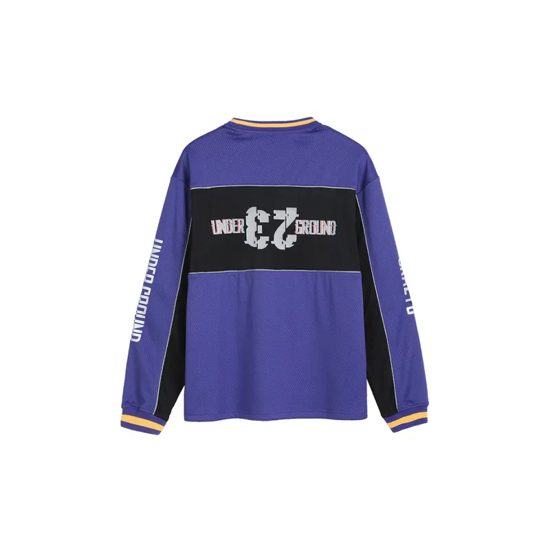 PEAK Sweatshirts Men Dark Purple-1