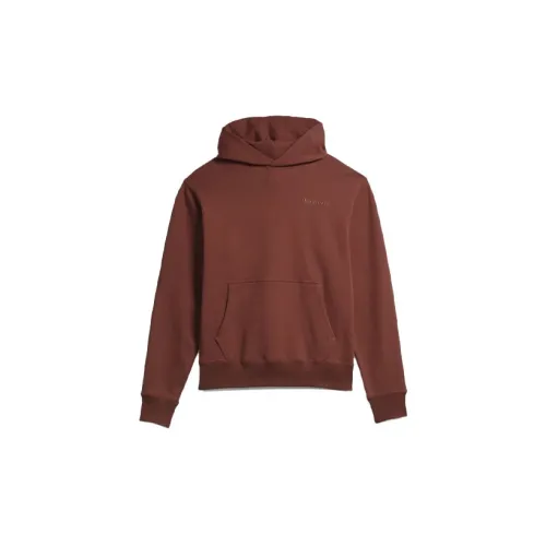 Adidas Originals BW BASICS HOOD Sweatshirts Unisex Dark Brown