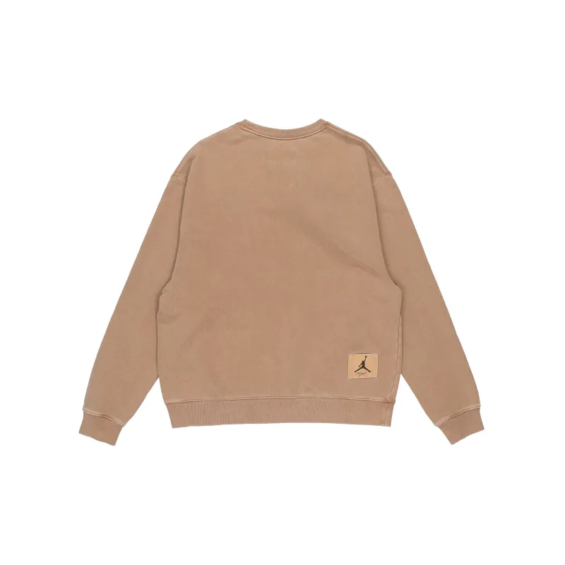 Jordan Sweatshirt Fall Men's Camel-1