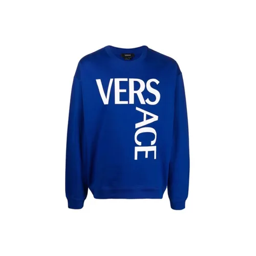 VERSACE Sweatshirts Men Blue