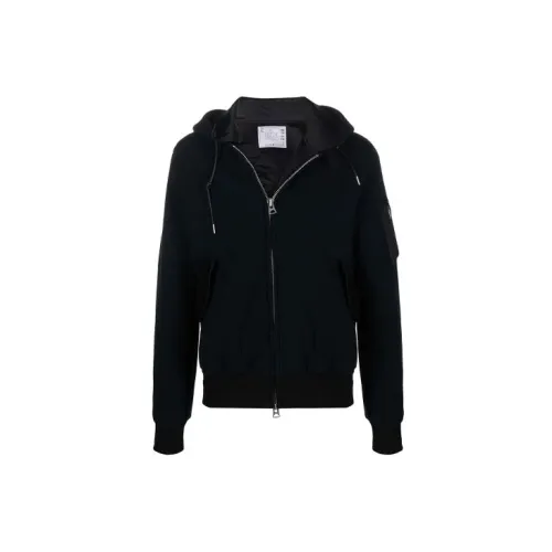 Sacai Sweatshirts Men Black