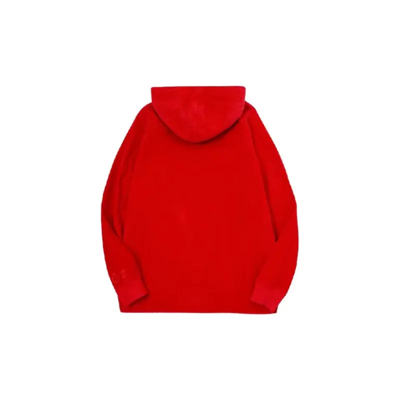 Drew House Smiley Collection Sweatshirts Unisex Red-1