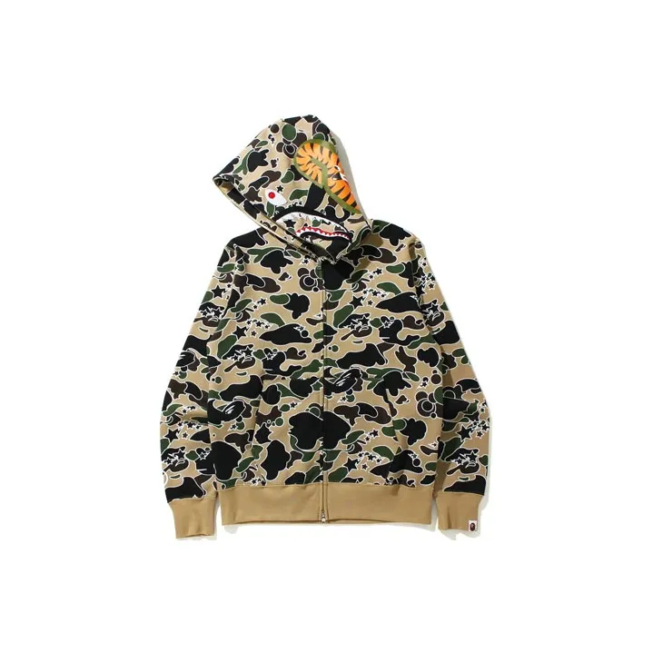 Bape Sta Camo Shark Full Zip Hoodie-3