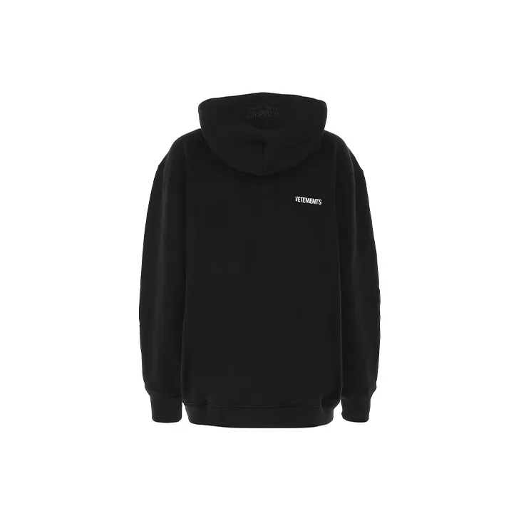 Vetements Sweatshirts Unisex Black-1